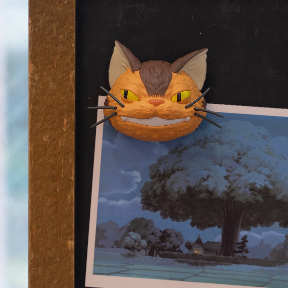 Official Studio Ghibli Catbus Face Magnet Set of 6 • My Neighbor Totoro Figure/Figurine/Home Decor/Interior Design