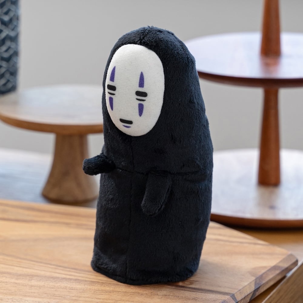 Official Ghibli No Face Plush Toy • Spirited Away Stuffed Animal/Figure/Home Decor • Kaonashi Size S