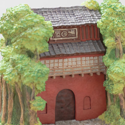 Official Ghibli Spirited Away Diorama Tray with Paperweight