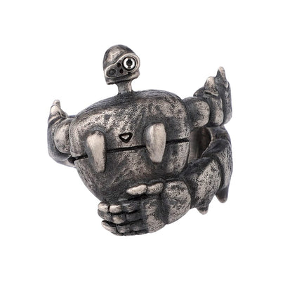 Official Ghibli Laputa Silver Ring • Castle in the Sky Robot Soldier Ring in Gift Box