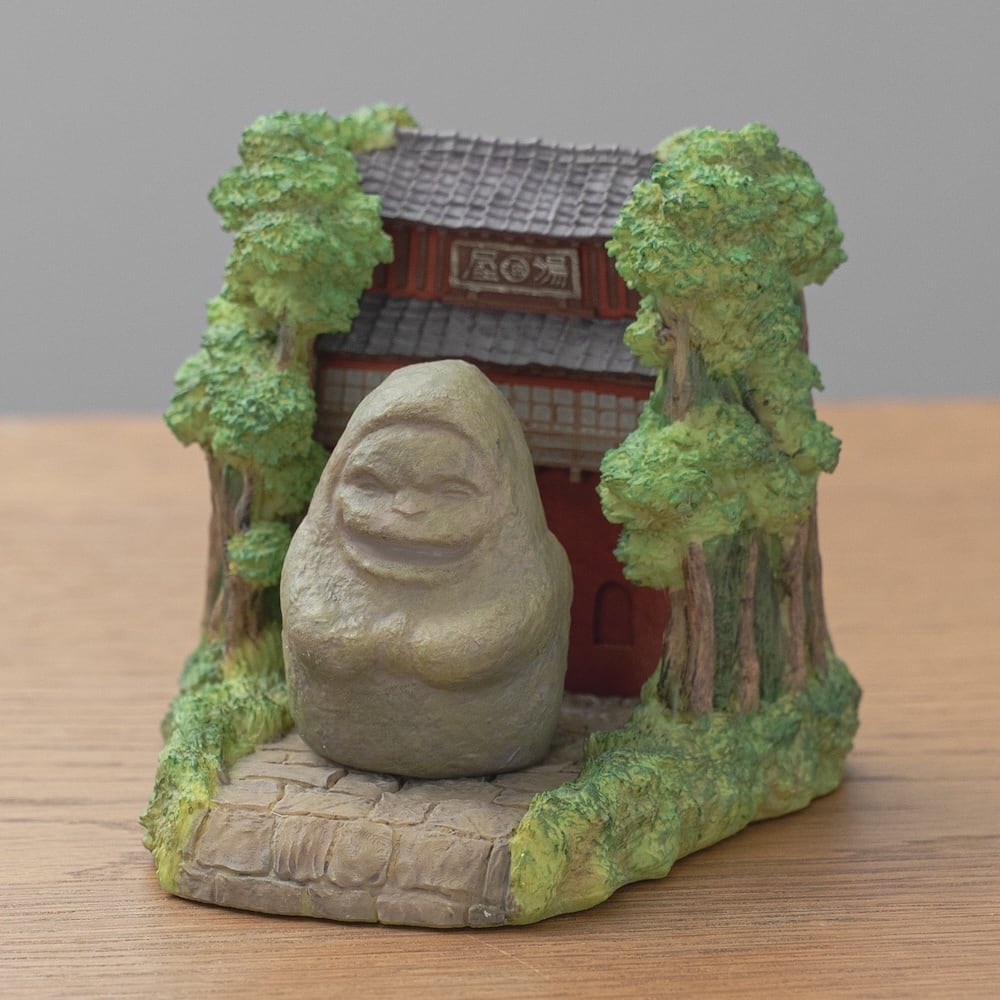 Official Ghibli Spirited Away Diorama Tray with Paperweight