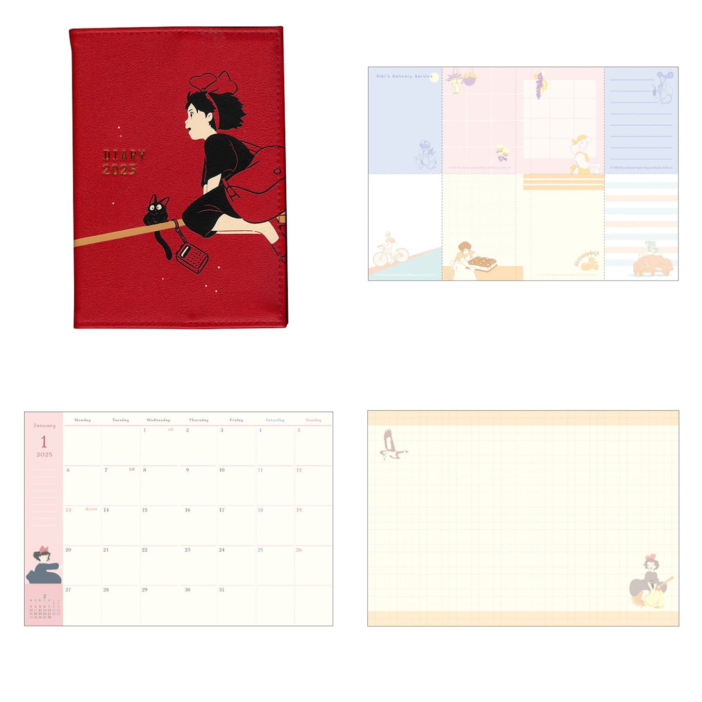 Studio Ghibli 2025 Planner/Schedule Book