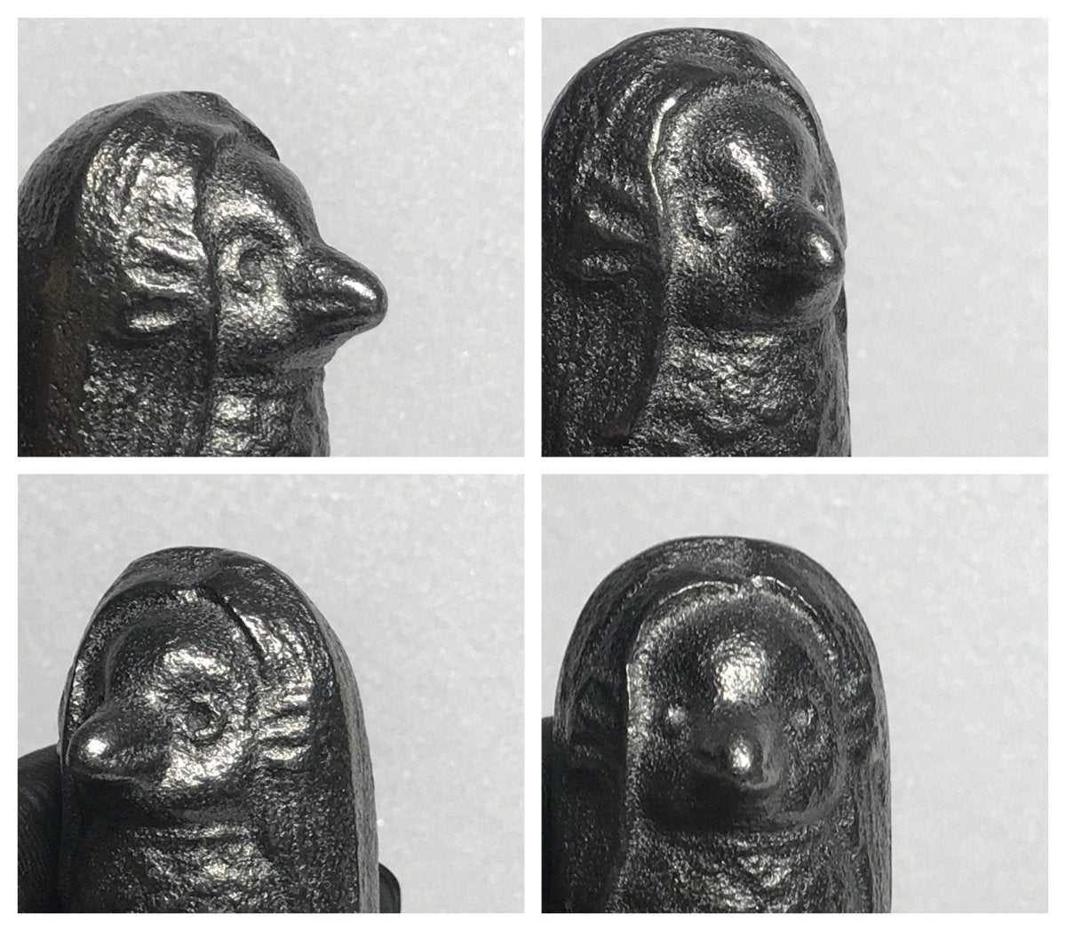 Authentic Japanese Cast Iron Amabie Paperweight/Figure - Kamaji Market