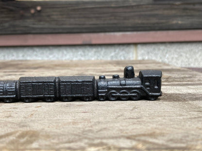 Authentic Japanese Cast Iron Paperweight/Figure • Train Figurine Interior Design • Desk Decoration • Night on the Galactic Railroad Gift - Kamaji Market