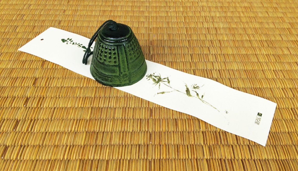 Authentic Japanese Cast Iron Wind Chime • Gardening Decor Bell • Vintage Interior Decoration • Antique Style Home Decor • Housewarming Gift - Kamaji Market