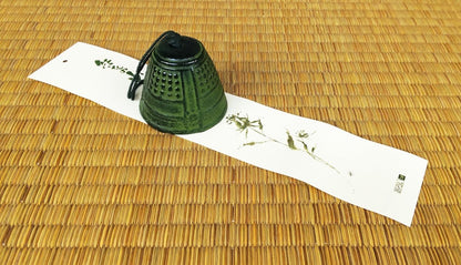 Authentic Japanese Cast Iron Wind Chime • Gardening Decor Bell • Vintage Interior Decoration • Antique Style Home Decor • Housewarming Gift - Kamaji Market