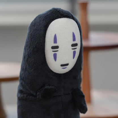 Official Ghibli No Face Plush Toy • Spirited Away Stuffed Animal/Figure/Home Decor • Kaonashi Size S