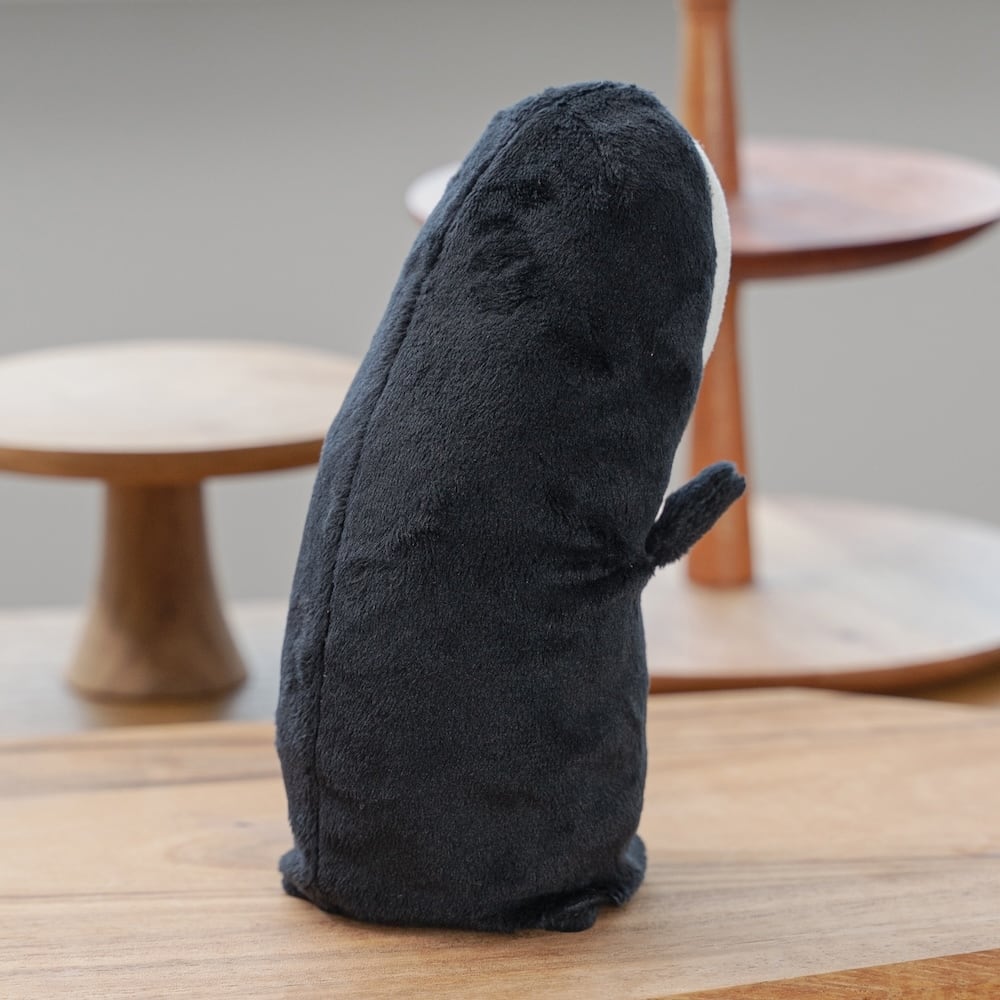 Official Ghibli No Face Plush Toy • Spirited Away Stuffed Animal/Figure/Home Decor • Kaonashi Size S