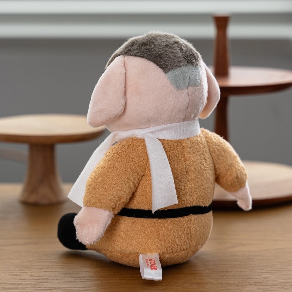 Offizielles Ghibli Porco Rosso Plüschtier • Purpurrotes Schweinchen Stofftier