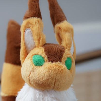 Plüschtier Nausicaa, Fuchs und Eichhörnchen