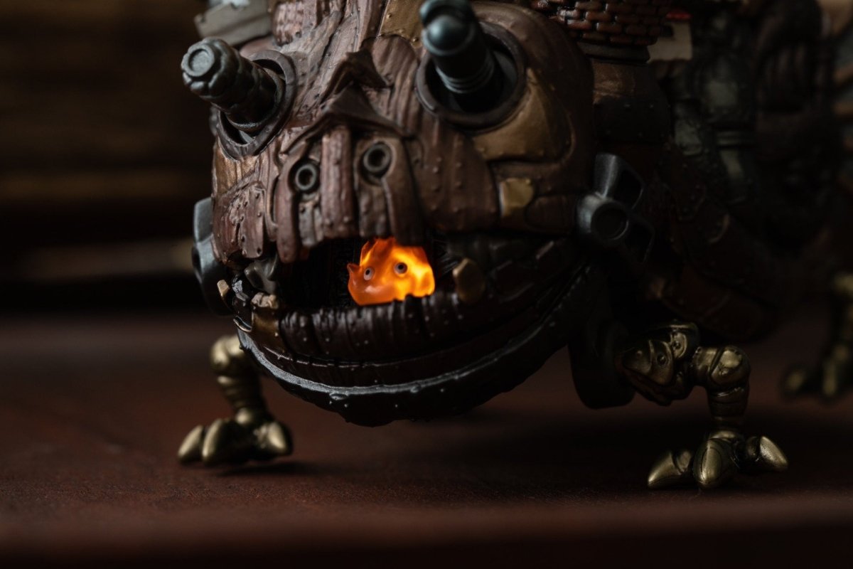 Howls Moving Castle Action Figure • Moving Light Up Toy - Kamaji Market