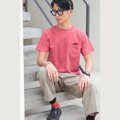Howls Moving Castle Calcifer T-shirt • GBL Tshirt with Pocket - Kamaji Market