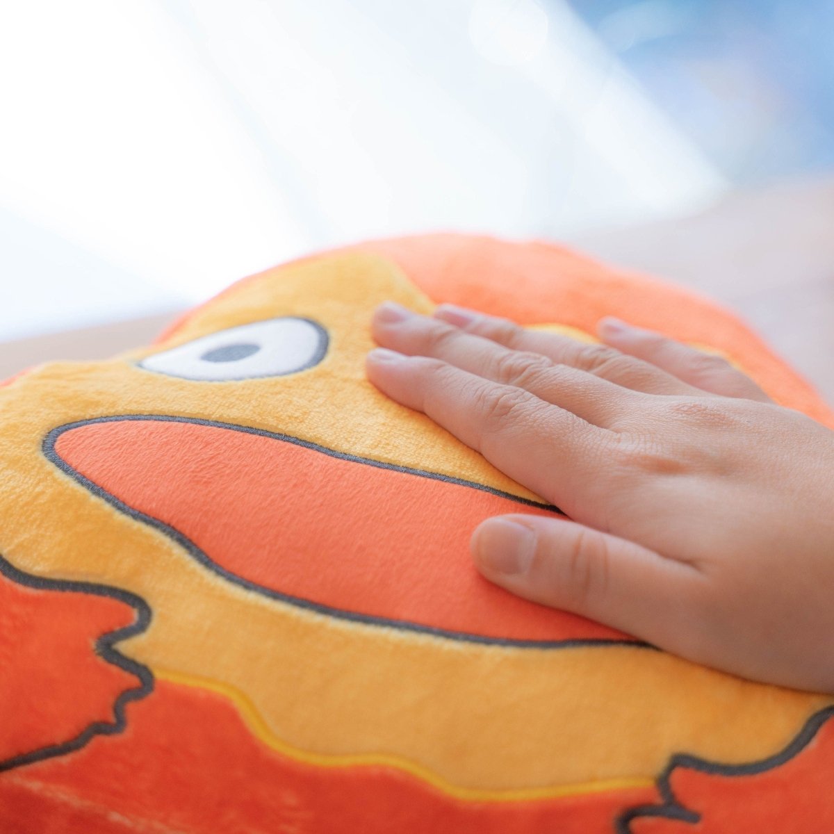 Howls Moving Castle Cushion • Calcifer Memory Foam Pillow/Plush Toy - Kamaji Market