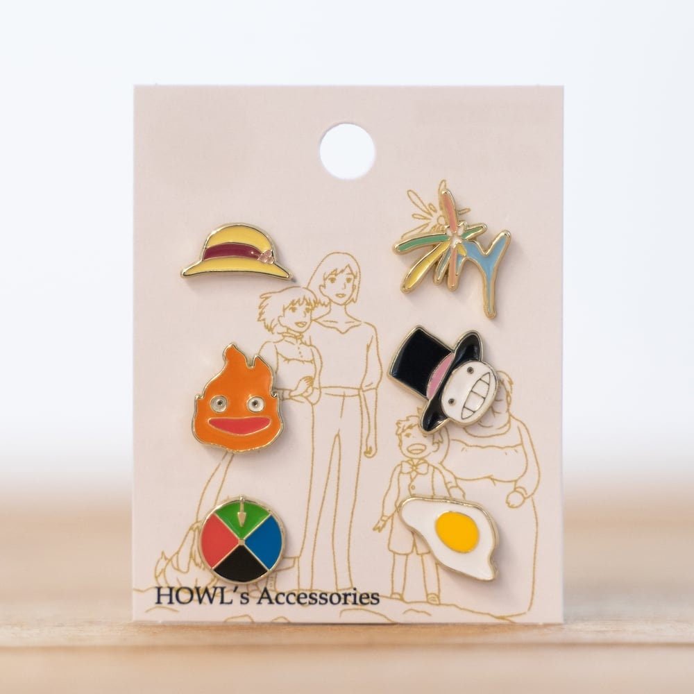 Howls Moving Castle Earrings Set of 6 - Kamaji Market