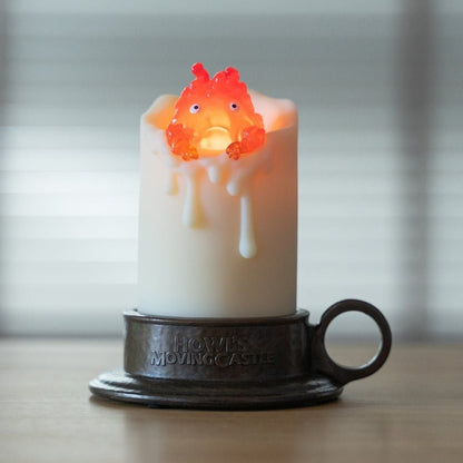 Howls Moving Castle Figure/Lantern • Calcifer Candle Light - Kamaji Market