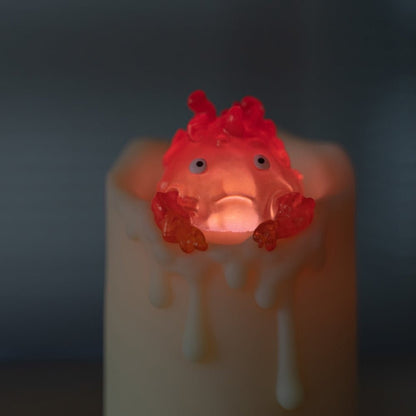 Howls Moving Castle Figure/Lantern • Calcifer Candle Light - Kamaji Market