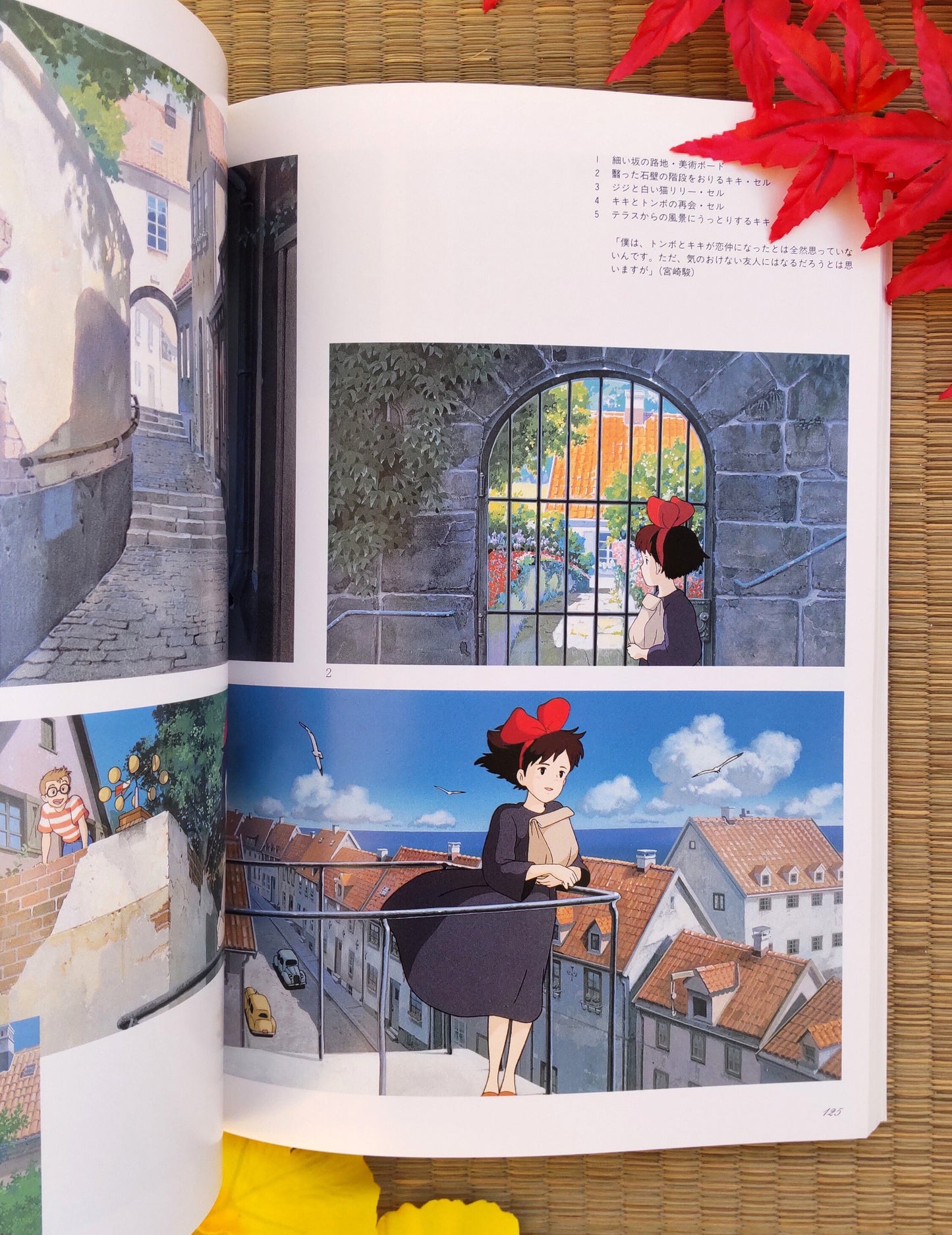 Studio Ghibli Kiki Vintage Artbook • Kiki’s Delivery Service Painting Art Book • Jiji Gigi Japanese Anime Gift