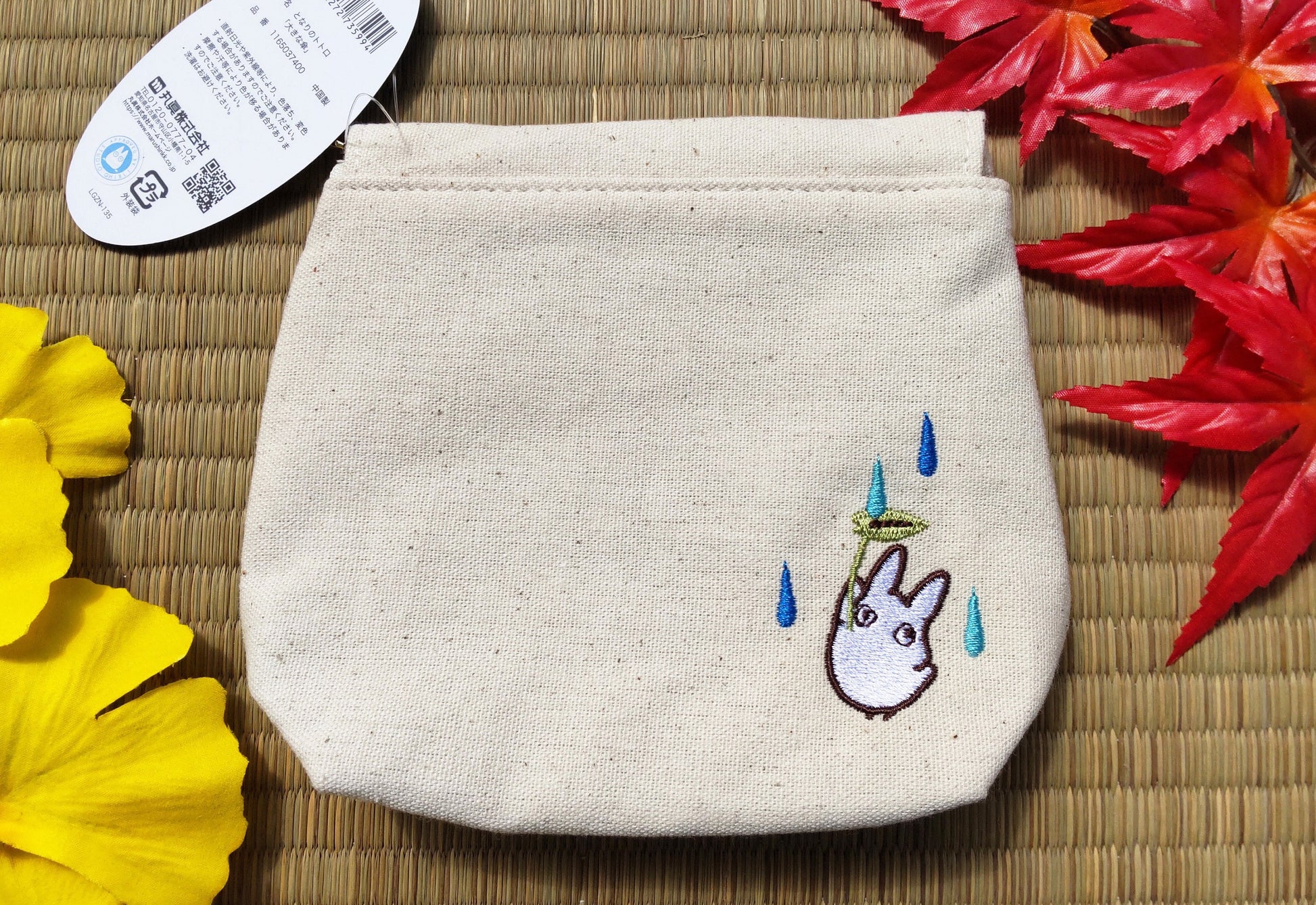 Original Ghibli Studio Totoro Pouch • My Neighbor Totoro Pencil Case/Cosmetic Bag/Clutch/Wallet/Multi-case/Makeup Bag • Anime Gift