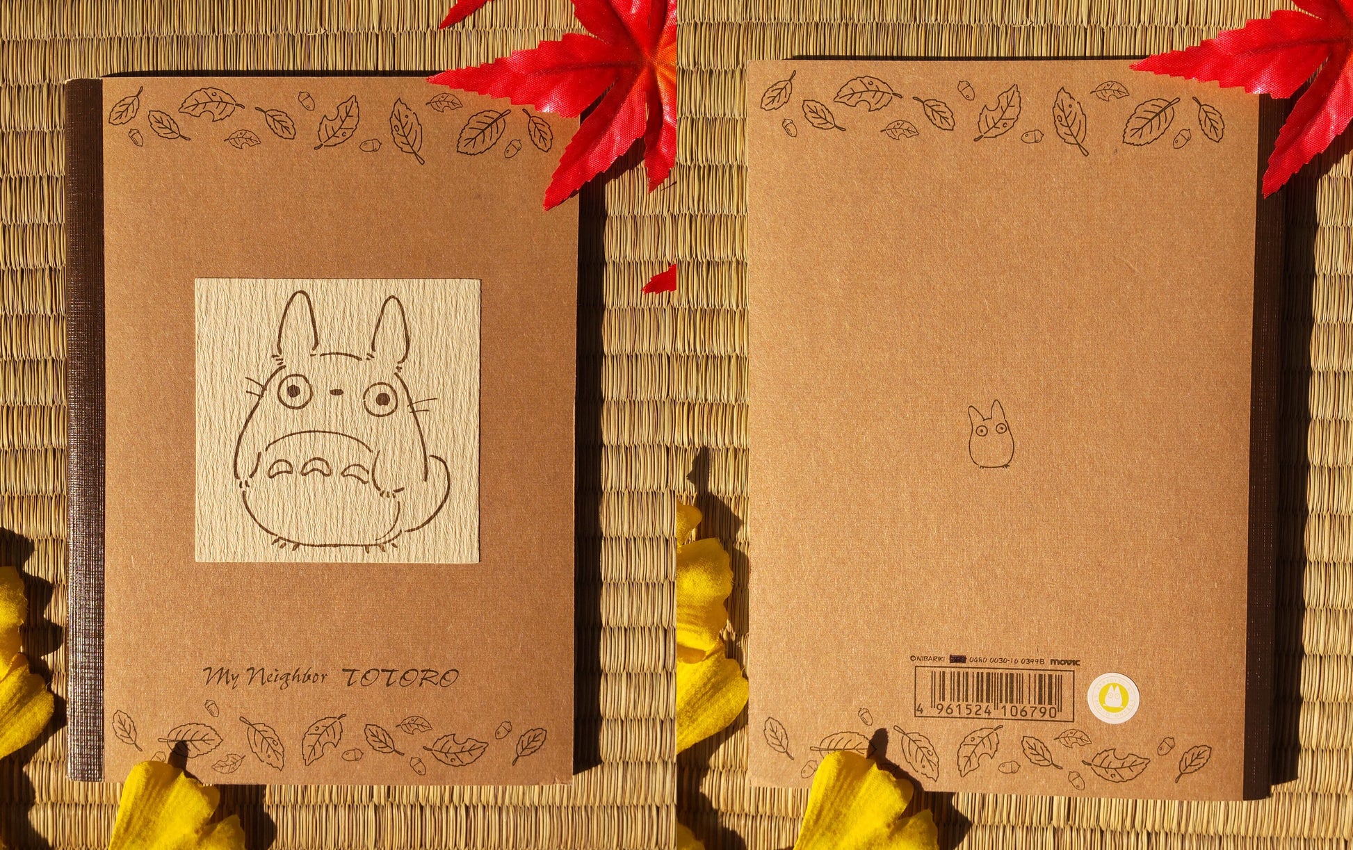 Vintage* Original Ghibli Totoro Notebook • Notepad/Sketchpad/Writing pad/Planner • Japanese Washi Paper Stationery • Mei, Catbus