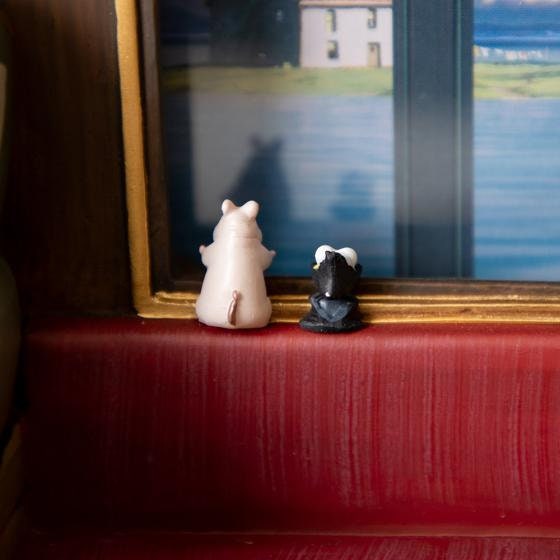 Original Ghibli Studio Spirited Away Photo Frame/Bookend • Figure/Figurine/Mini Statue/Replica/Home Decor/Interior Diorama • No Face Gift