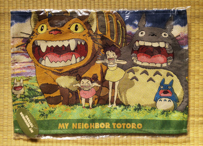 Original Ghibli Studio Totoro Place Mat • My Neighbor Totoro Weave Gobelin/Tapestry/Wall Decor Hanging • Anime Gift • Catbus, Mei