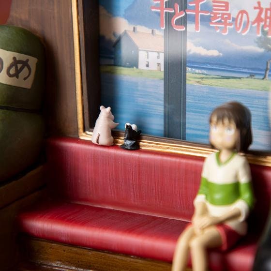 Original Ghibli Studio Spirited Away Photo Frame/Bookend • Figure/Figurine/Mini Statue/Replica/Home Decor/Interior Diorama • No Face Gift