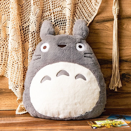 Original Ghibli Cushion/Pillow/Home Decor • Totoro, Catbus, No Face, Jiji, Bo Plush/Stuffed Animal/Replica • Spirited Away, Kikis Delivery