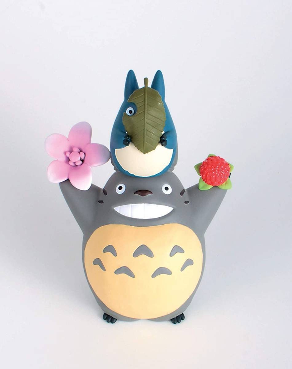 Original Ghibli Totoro Figure Set/Balance Toy • Small Figurine/Mini Statue/Replica/Home Decor/Interior Diorama • My Neighbor Totoro Gift