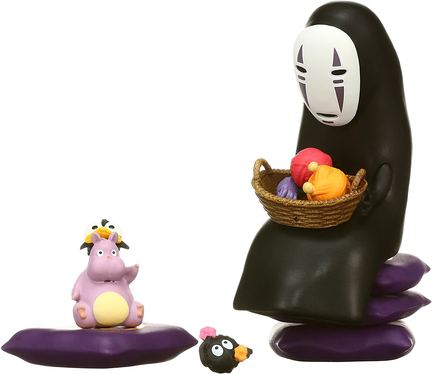 Original Ghibli No Face Spirited Away Figure Set/Balance Toy • Small Figurine/Mini Statue/Replica/Home Decor/Interior Diorama • Gift