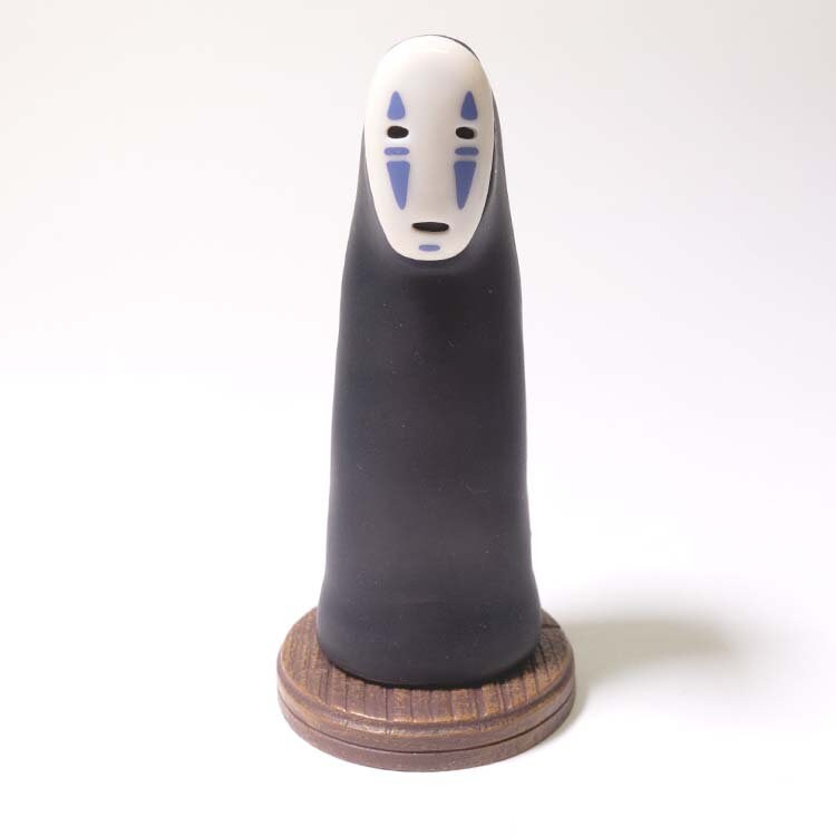 Original Ghibli Studio No Face Figure (Set of 6) • Spirited Away Figurine/Mini Statue/Replica/Home Decor/Interior Diorama • Kaonashi Gift