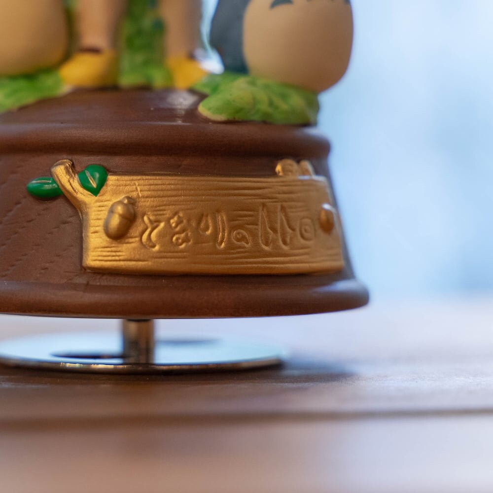 Original Ghibli Totoro Porcelain Music Box/Figure • My Neighbor Totoro Figurine/Statue/Replica/Interior Decor/Diorama • Studio Ghibli Gift