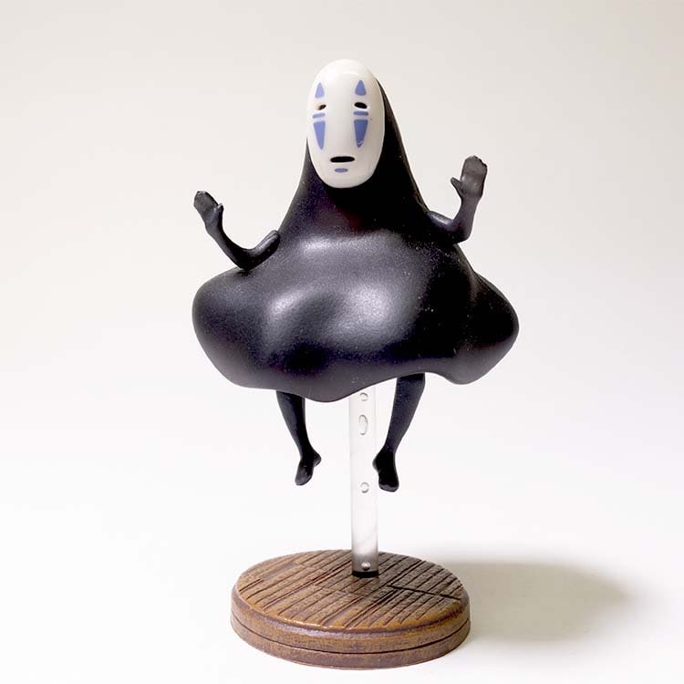 Original Ghibli Studio No Face Figure (Set of 6) • Spirited Away Figurine/Mini Statue/Replica/Home Decor/Interior Diorama • Kaonashi Gift