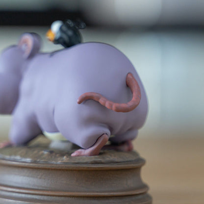 Original Ghibli Bo Mouse Figure • Spirited Away Small Figurine/Mini Statue/Replica/Home Decor/Interior Diorama • Studio Ghibli Gift