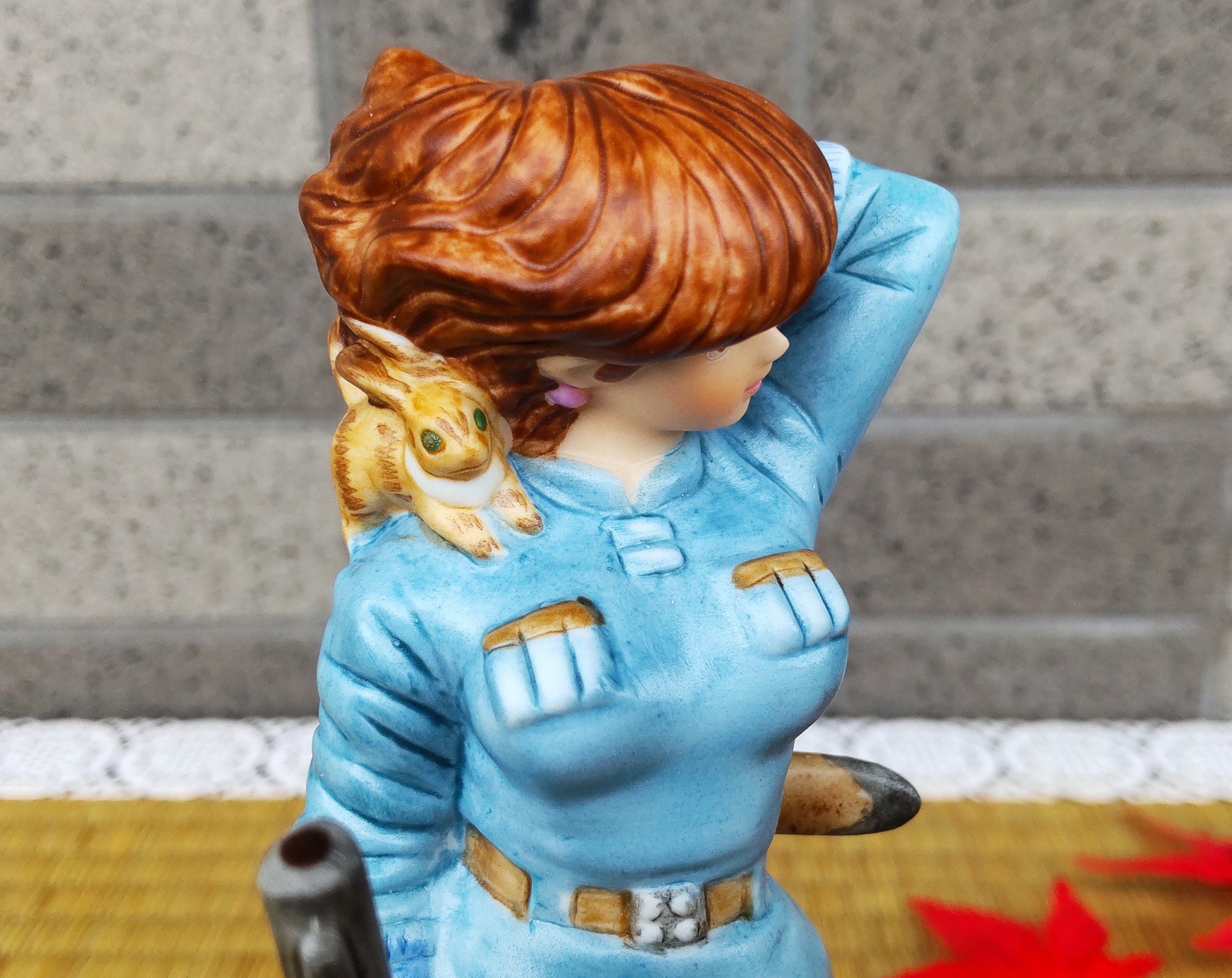 Original Ghibli Nausicaa Porcelain Figure • Nausicaä of the Valley of the Wind Figurine/Statue/Replica/Interior Decor • Studio Ghibli Gift