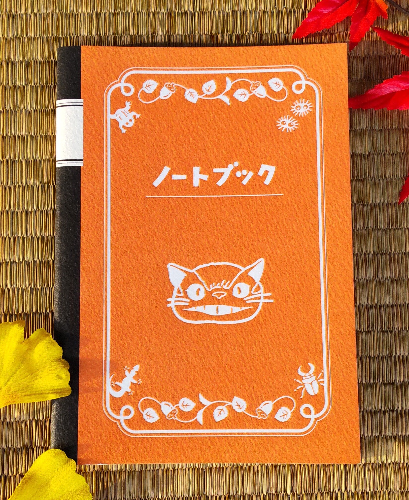 Rare* Original Ghibli Studio Totoro Notebook • My Neighbor Totoro Notepad/Sketchbook/Writing pad/Planner • Small Totoro, Catbus Anime Gift