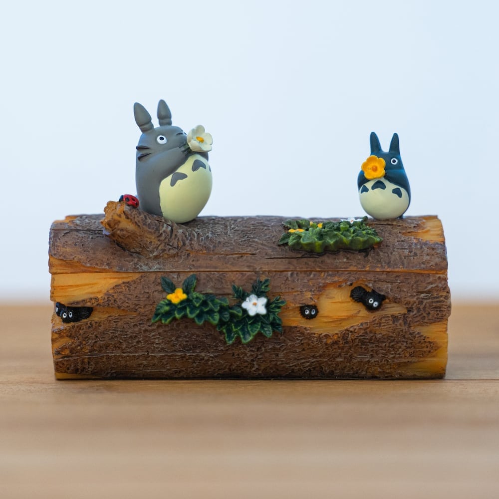 Original Ghibli Totoro Figure/Accessory Case/Holder • My Neighbor Totoro Small Figurine/Mini Statue/Replica/Home Decor/Interior Diorama Gift