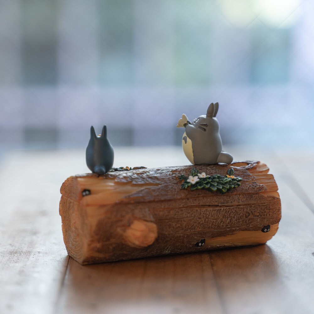 Original Ghibli Totoro Figure/Accessory Case/Holder • My Neighbor Totoro Small Figurine/Mini Statue/Replica/Home Decor/Interior Diorama Gift