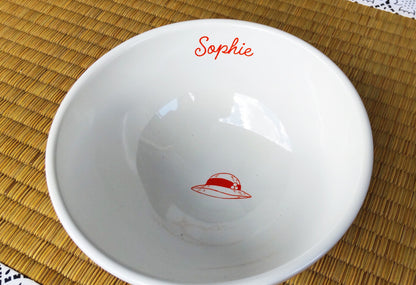 Original Ghibli Studio Howl/Markl/Sophie Bowl/Dish/Pot • Japanese Ceramic Soup/Fruit/Salad Bowl • Howl's Moving Castle Tableware/Dinnerware