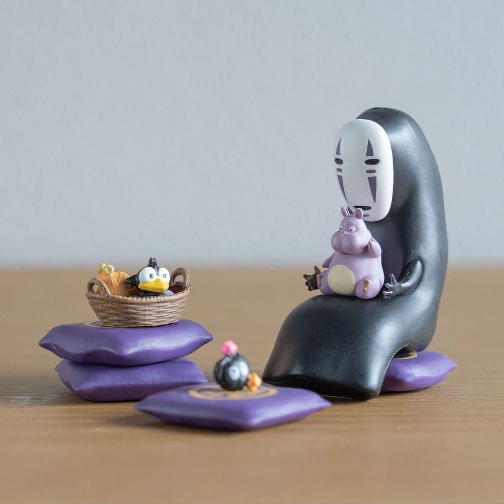 Original Ghibli No Face Spirited Away Figure Set/Balance Toy • Small Figurine/Mini Statue/Replica/Home Decor/Interior Diorama • Gift