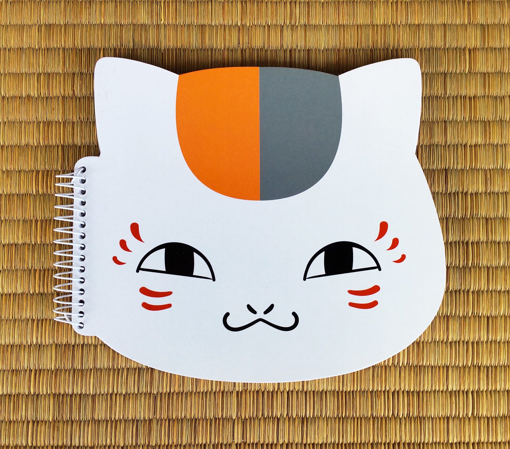 Nyanko-Sensei Notepad/Notebook • Natsume's Book of Friends(Natsume Yuujinchou) Anime Planner/Memo pad • Kawaii Cat Japanese Stationary