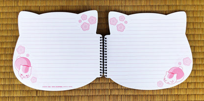 Nyanko-Sensei Notepad/Notebook • Natsume's Book of Friends(Natsume Yuujinchou) Anime Planner/Memo pad • Kawaii Cat Japanese Stationary