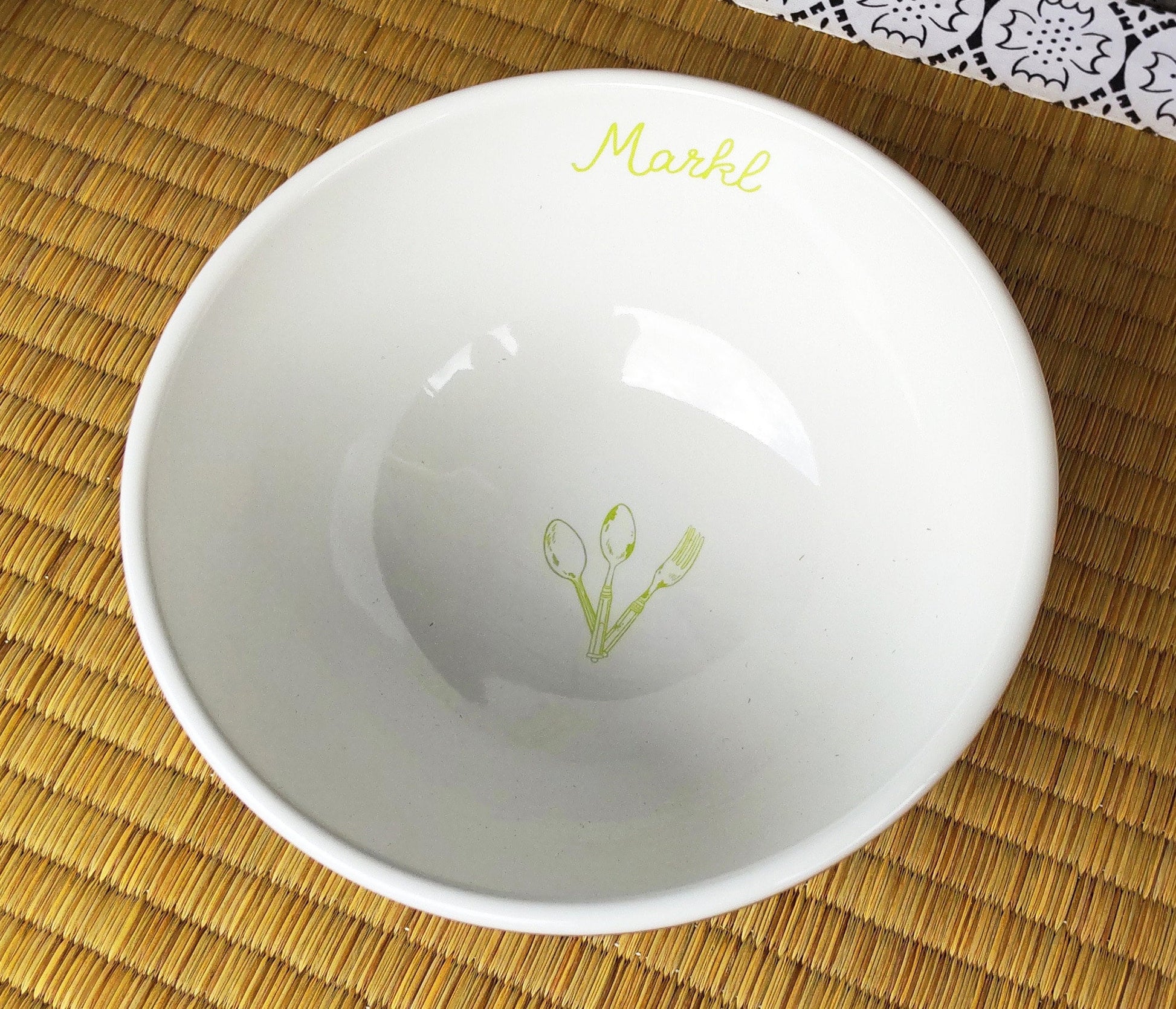 Original Ghibli Studio Howl/Markl/Sophie Bowl/Dish/Pot • Japanese Ceramic Soup/Fruit/Salad Bowl • Howl's Moving Castle Tableware/Dinnerware