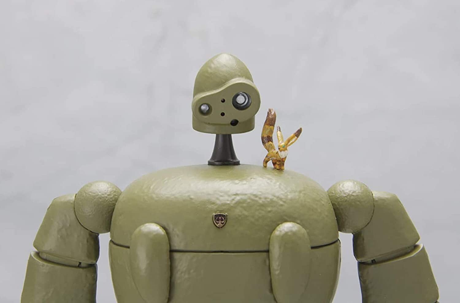 Ghibli Laputa Robot Soldier Model Kit Mold/Miniature Set • Castle in the Sky Figurine/Statue/Replica/Home Decor/Diorama • Fox Squirrel Gift