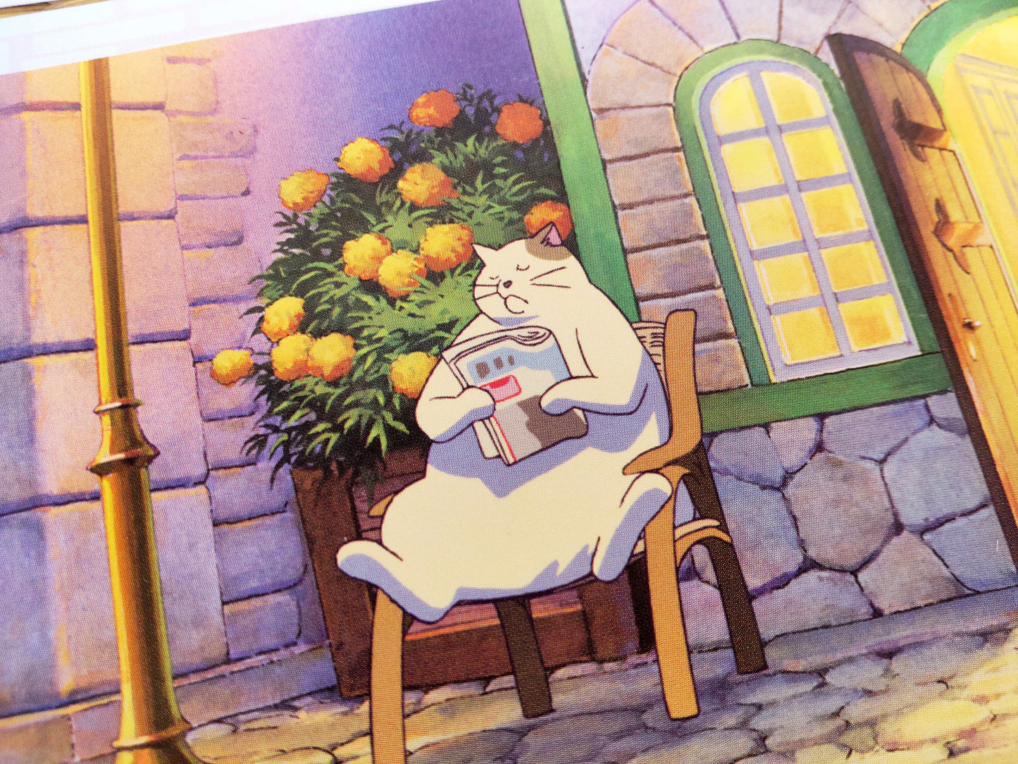 Vintage* Original Ghibli Studio Postcard • The Cat Returns Message card/Writing letter • Japanese Anime Stationery