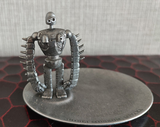 Original Ghibli Museum Laputa Metallic Figurine/Jewelry Stand • Robot Soldier Figure/Statue/Home Decor/Interior Diorama • Studio Ghibli Gift