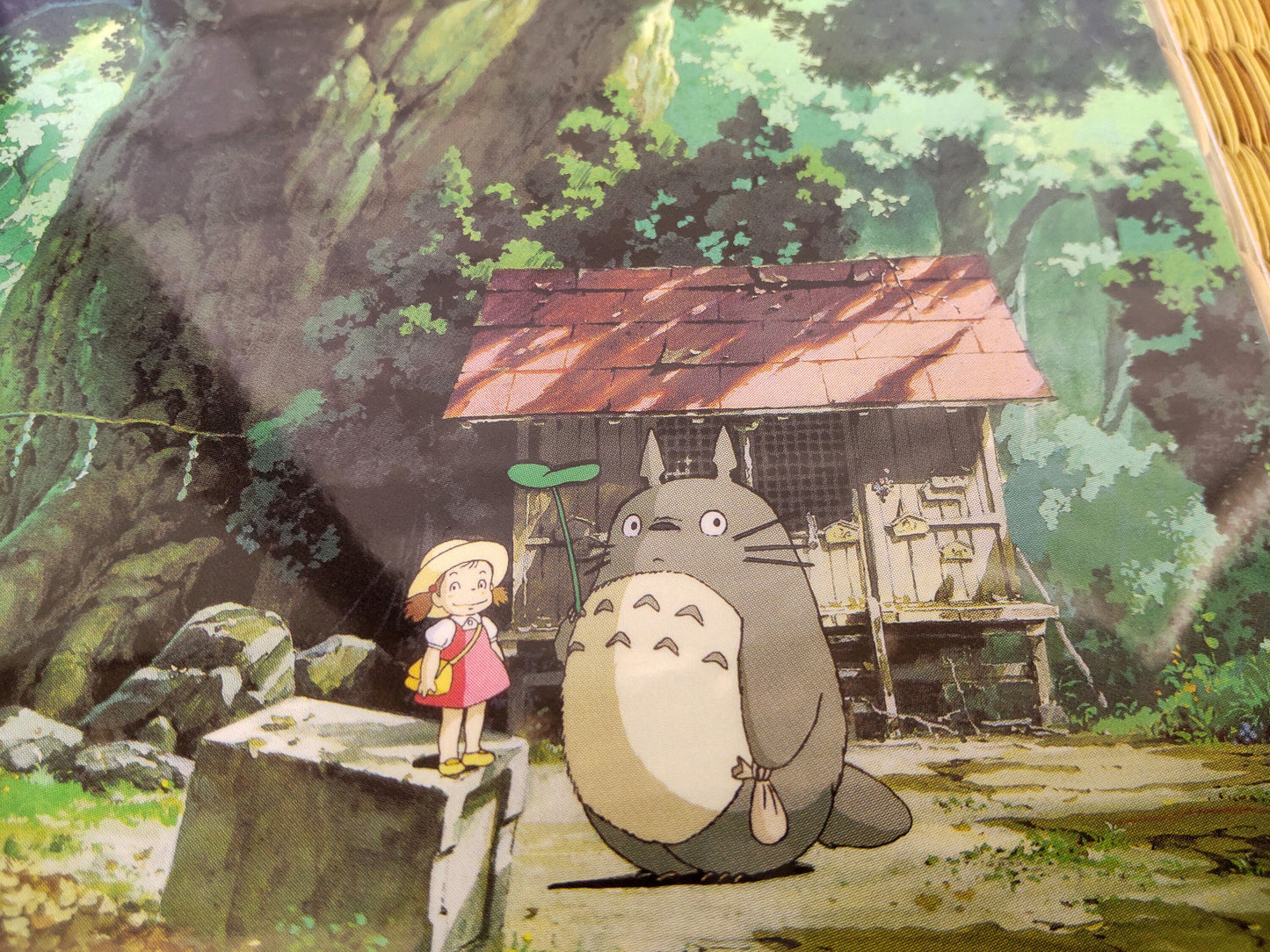 Original Ghibli Museum Art Postcard • My Neighbor Totoro Message card/Writing letter • Oga Kazuo Painting • Studio Ghibli Gift