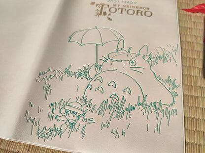 Original Ghibli Book Cover • My Neighbor Totoro Notebook/Schedule book/Diary/Planner/Notepad • Japanese Anime Gift