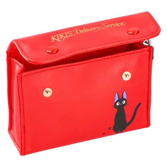 Original Ghibli Pouch/Clutch • Kikis Delivery Service Case/Cosmetic Bag/Wallet/Makeup Bag • Kiki's Radio Jiji Gigi Anime Ghibli Studio Gift