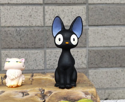 Vintage* Original Ghibli Jiji Planter/Figure • Kikis Delivery Service Pot/Holder/Figurine/Replica/Diorama/Interior Decor/ Studio Ghibli Gift