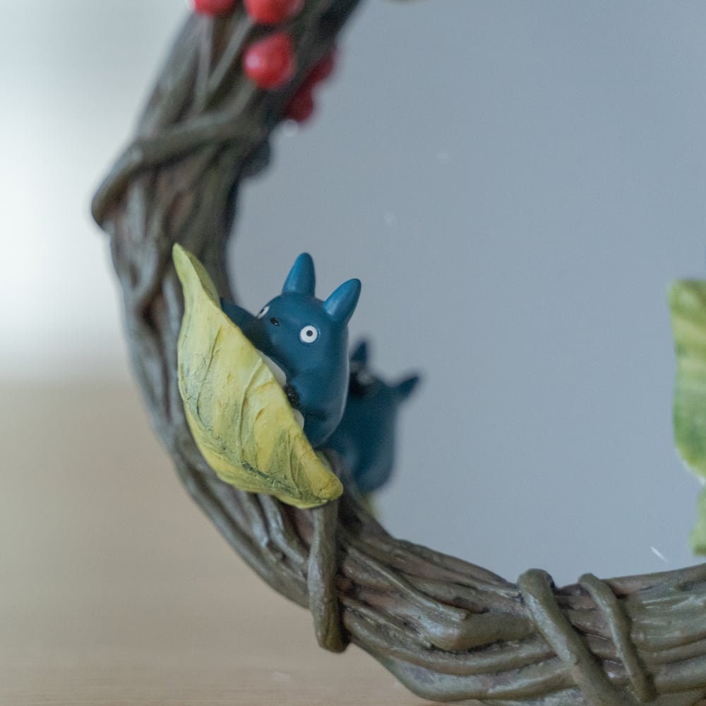 Original Ghibli Totoro Table/Wall Mirror • My Neighbor Totoro Wall Hanging/Figure/Replica/Figurine/Home Decor • Studio Ghibli Gift